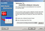 AutoDWG Attribute Extractor 2005 screenshot